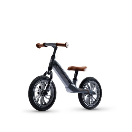 Bicicleta pentru copii Qplay Racer, ergonomica, +3 ani, fara pedale - Gri