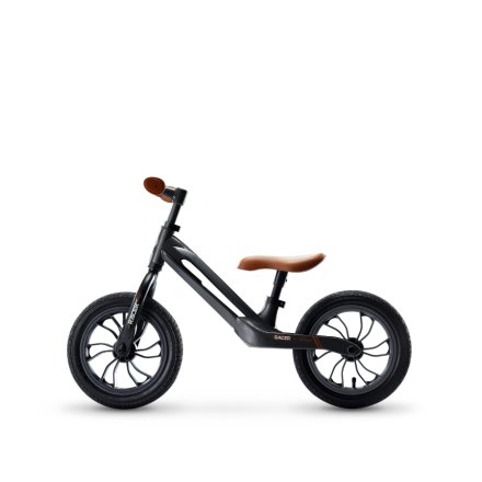 Bicicleta pentru copii Qplay Racer, ergonomica, +3 ani, fara pedale - Negru