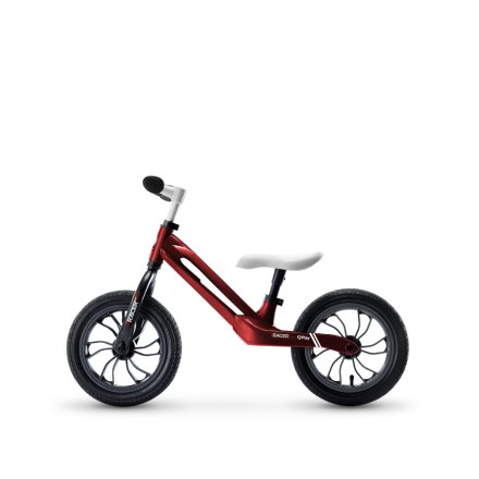 Bicicleta pentru copii Qplay Racer, ergonomica, +3 ani, fara pedale - Rosu
