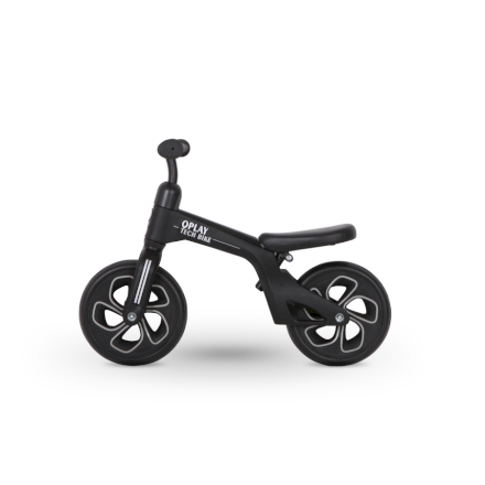 Bicicleta pentru copii Qplay - Tech roti gonflabile +3 ani Negru