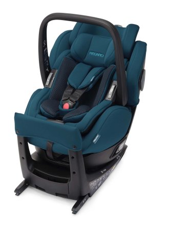 Scaun auto 2 in 1 pentru copii Recaro Salia Elite Select, Isofix, rotativ 360°, 0 - 18 kg - Teal Green