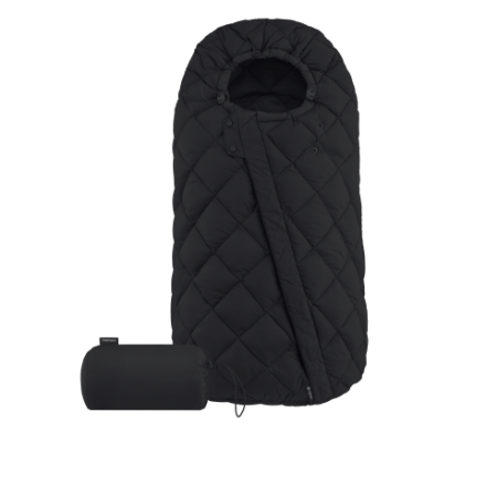 Snogga Cybex Gold, για καρότσι, σχεδιασμός universal, Deep Black