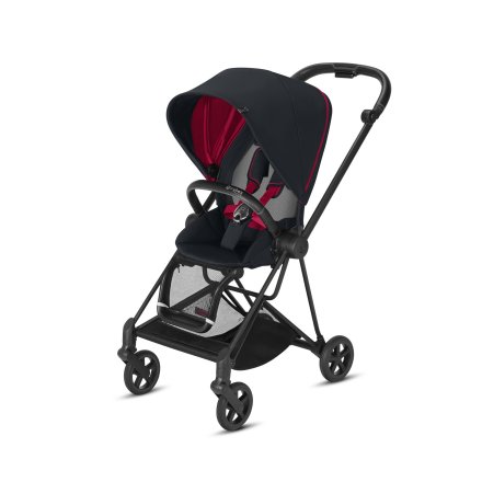 Carucior 2 in 1 pentru copii Cybex Mios Scuderia Ferrari, cu landou Victory Black