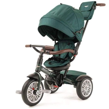 Tricicleta pentru copii Bentley, 6 luni - 3 ani, 6 in 1, premium - Spruce Green