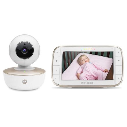 Baby monitor Motorola VM855, portabil, cu suport patut flexibil 