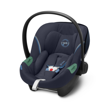 Παιδικό κάθισμα αυτοκινήτου Cybex Gold Aton S2 i-Size, 45-87 cm, 0-24 μηνών - Μπλε Σκούρο