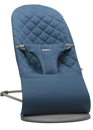 BabyBjorn Bliss Cotton Baby Swing - Midnight Blue