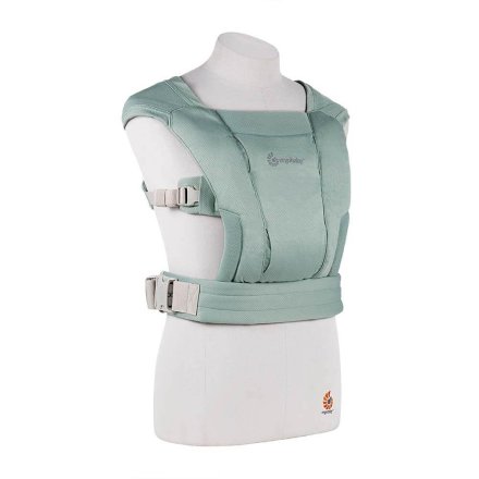 Кош за новородено Ergobaby Embrace Soft Air Mesh, дишащо и комфортно раждане, 11 кг - Sage