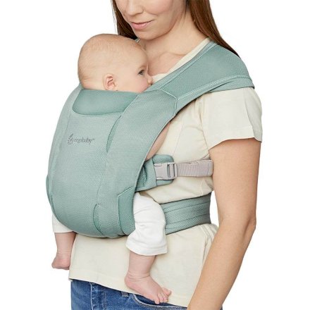 Marsupiu pentru bebelusi Ergobaby Embrace Soft Air Mesh respirabil si confortabil nastere - 11 kg