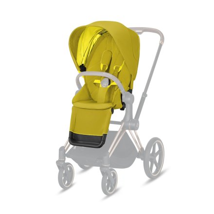 Material textil scaun sport Cybex Platinum - Priam 3.0 OFERTA SPECIALA  Mustard Yellow