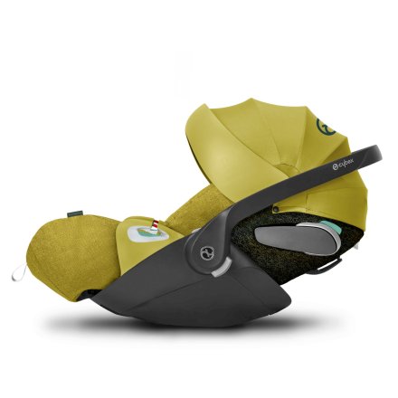 Scoica auto pentru copii Cybex Platinum Cloud Z2 i-Size Plus, 0-24 luni, flexibila, confortabila - Mustard Yellow