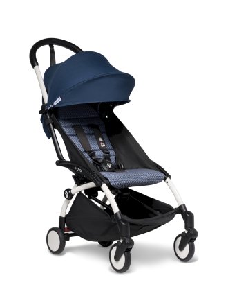 Детска спортна количка BABYZEN YOYO², бяла рамка, с цветен пакет Air France