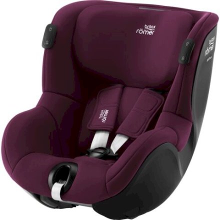 Детско столче за кола Britax Romer - Dualfix iSense 3 месеца - 4 години Burgundy Red