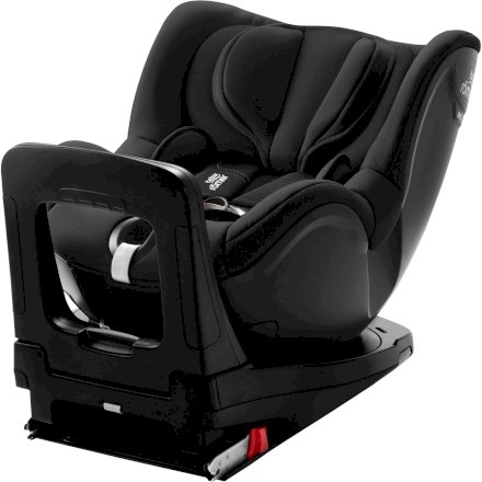 Scaun auto pentru copii Britax Romer - Dualfix i-Size 0-4 ani, testat ADAC Cosmos Black