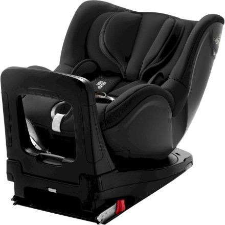 Детско столче за кола Britax Romer - Dualfix i-Size 0-4 години, тествано ADAC Cosmos Black