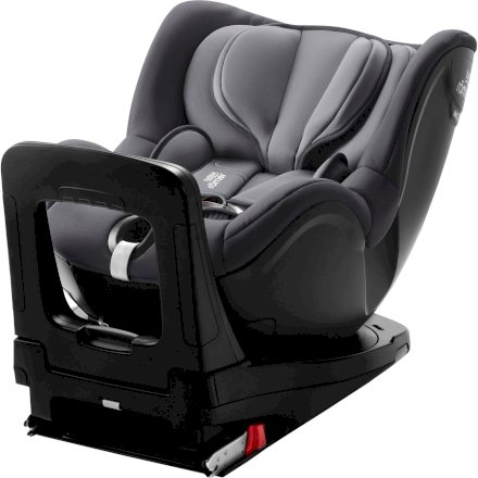 Scaun auto pentru copii Britax Romer - Dualfix i-Size 0-4 ani, testat ADAC Storm Grey