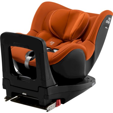 Детско столче за кола Britax Romer - Dualfix i-Size 0-4 години, тествано ADAC Golden Cognac