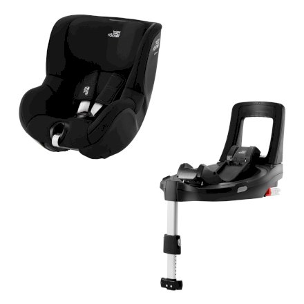 Scaun auto pentru copii Britax Romer - Dualfix 3 i-Size cu baza Isofix 3 luni - 4 ani Space Black