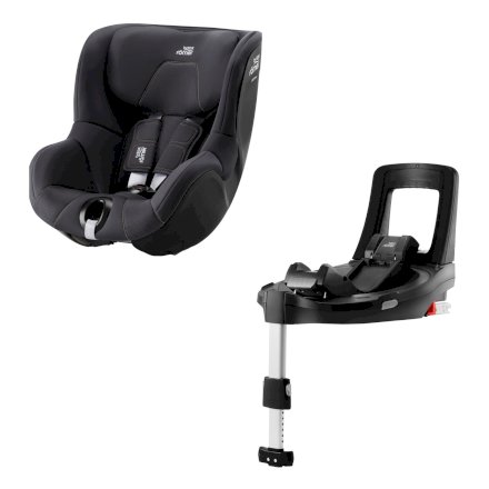 Scaun auto pentru copii Britax Romer - Dualfix 3 i-Size cu baza Isofix 3 luni - 4 ani Fossil Grey
