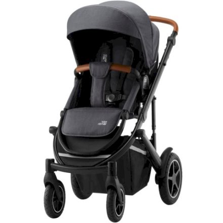 Carucior Britax Romer - Smile III pentru copii, confortabil - Midnight Grey 