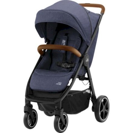 Carucior sport Britax Romer - B-Agile R pentru copii, compact - Navy Ink 