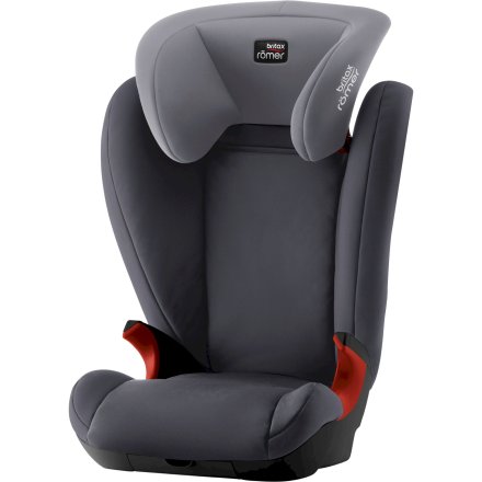 Scaun auto pentru copii Britax Romer - Kid II Black Series, 15 -36 kg, testat ADAC Storm Grey