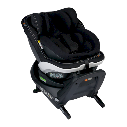 Scaun auto pentru copii BeSafe iZi Turn B i-Size, rotativ, 0-4 ani - Premium Black Car Interior