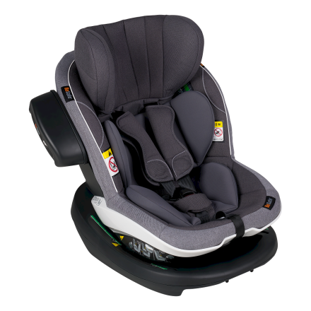 Scaun auto pentru copii BeSafe iZi Modular X1 i-Size, 6 luni - 4 ani, flexibil - Metallic Mélange