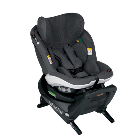 Scaun auto pentru copii BeSafe iZi Turn M i-Size, rotativ, 6 luni-4 ani - Anthracite Mesh