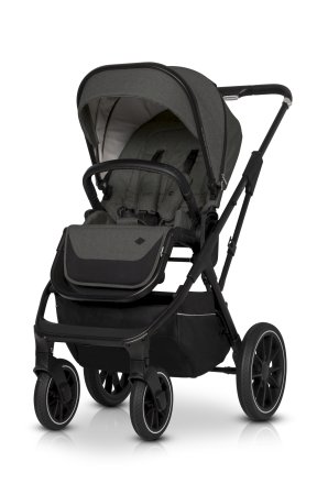 Бебешка количка Cavoe Axo Comfort, предпазна, обръщаща - Shadow