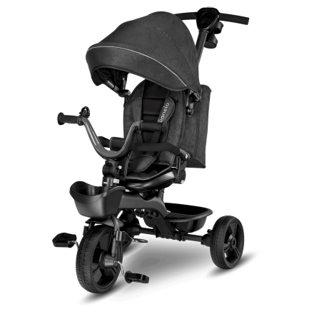 Tricicleta pliabila pentru copii Lionelo - Kori - Grey Stone