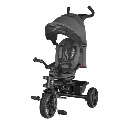 Tricicleta pentru copii Lionelo - Haari scaun rotativ, compacta, confortabila