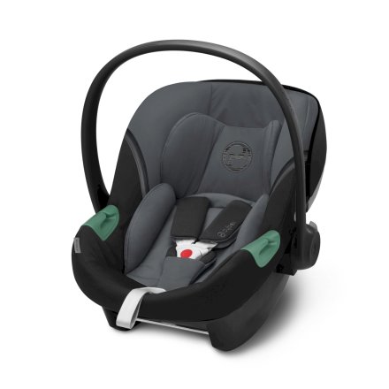 Παιδικό κάθισμα αυτοκινήτου Cybex Aton S2 i-Size, 45-87 cm, κομψό και ασφαλές - Monument Grey