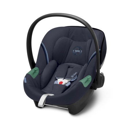 Детско столче за кола Cybex Aton S2 i-Size, 45-87 см, елегантно и безопасно - Ocean Blue