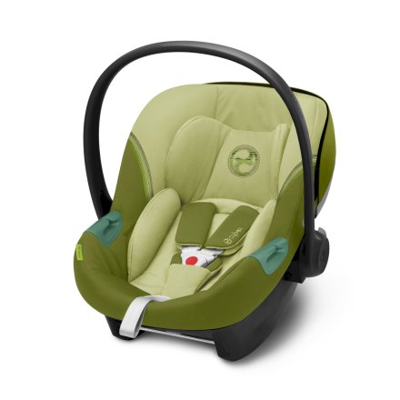 Παιδικό κάθισμα αυτοκινήτου Cybex Aton S2 i-Size, 45-87 cm, κομψό και ασφαλές - Nature Green