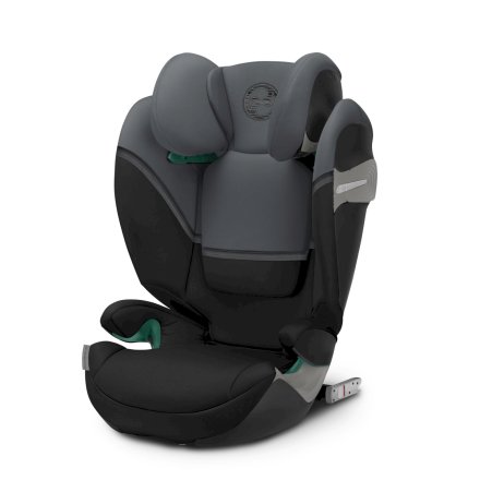 Cybex Solution S2 i-Fix παιδικό κάθισμα αυτοκινήτου, άνετο, 3-12 ετών - Monument Grey