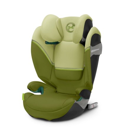 Scaun auto pentru copii Cybex Solution S2 i-Fix, confortabil, 3-12 ani - Nature Green