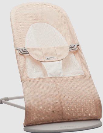 Детска люлка BabyBjorn Balance Soft Mesh, практична, удобна - Pearly Pink