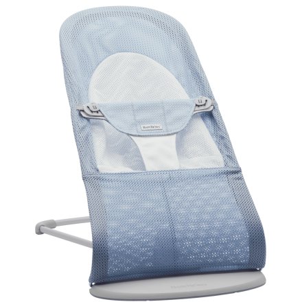 Детска люлка BabyBjorn Balance Soft Mesh, практична, удобна - Sky Blue