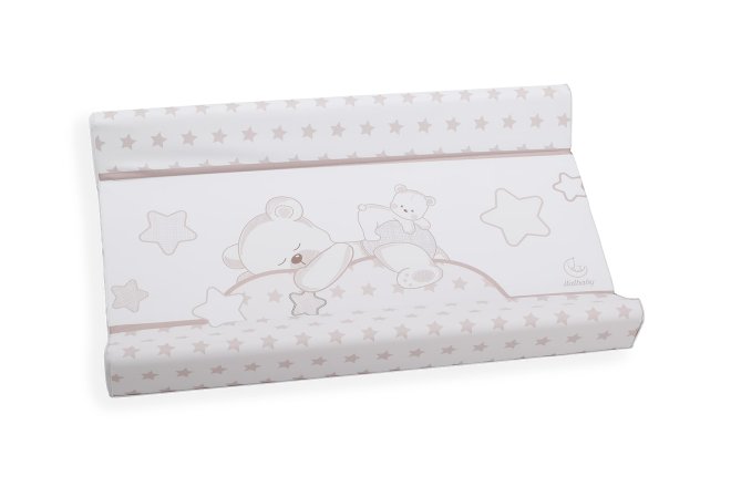 Подставка за повиване и пелениране, за скрин с вана Italbaby Sogni D'oro, колекция Boutique, с две страни, гълъбово сиво