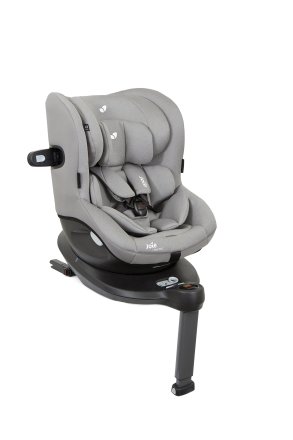 Παιδικό κάθισμα αυτοκινήτου Joie i-Spin 360°, ασφαλέστερο, γέννησης-105 cm - γκρι φανέλα
