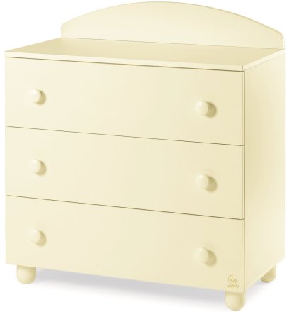 Скрин Italbaby Flash, Trendy Collection за деца, три чекмеджета, масив бук, Avorio