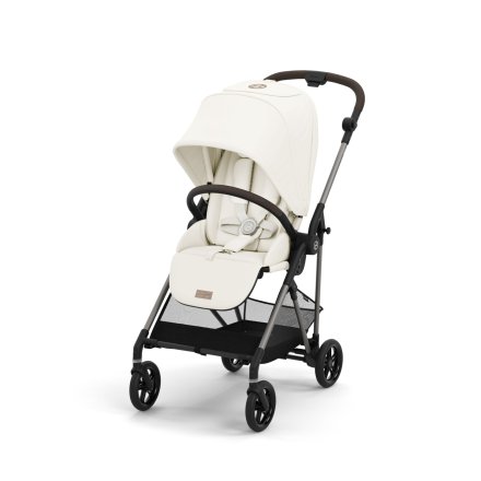 Детска спортна количка Cybex Melio, ново издание, ултралека - Cotton White