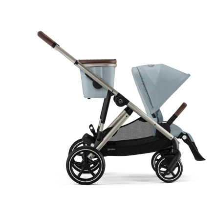 Carucior sport dublu Cybex Gazelle S, pentru copii, compact, varianta noua - Sky Blue