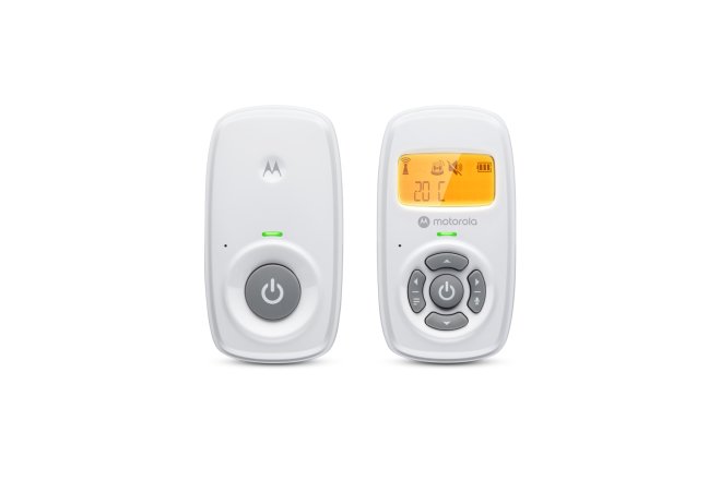 Baby monitor Motorola AM24 Audio, afisaj LCD iluminat