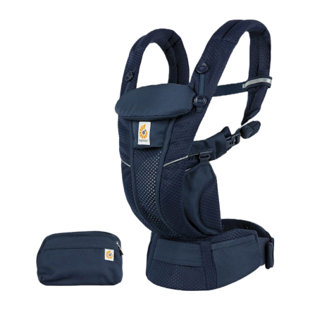 Πορτμπαγκάζ Ergobaby OMNI Breeze, αναπνεύσιμο και άνετο, 0 - 4 ετών, Midnight Blue
