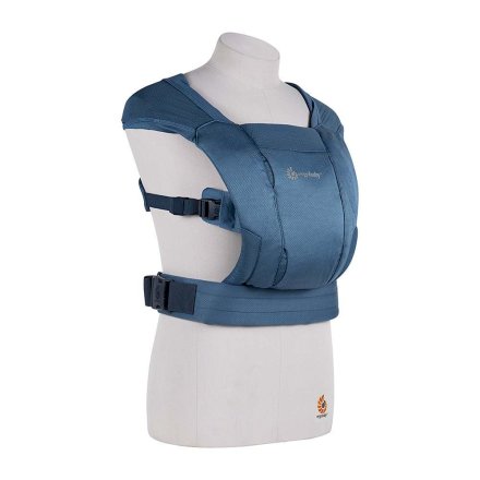 Marsupiu pentru bebelusi Ergobaby Embrace Soft Air Mesh, respirabil si confortabil nastere, 11 kg