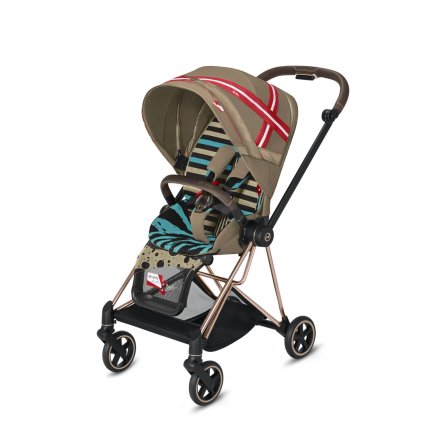 Carucior sport pentru copii Cybex Mios 2.0 by Karolina Kurkova - cadru Rosegold