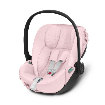 Scoica auto pentru copii Cybex Cloud Z i-Size Simply Flowers - Pink