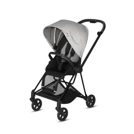 Carucior sport pentru copii Cybex Mios 2.0 Koi Crystallized - cadru Matt Black